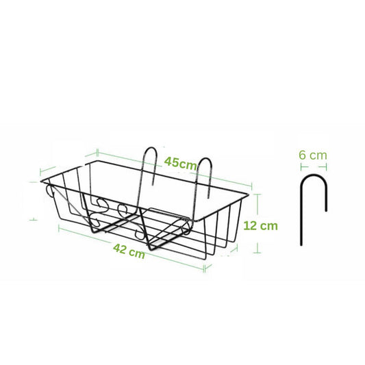 Rectangle Hanging Basket