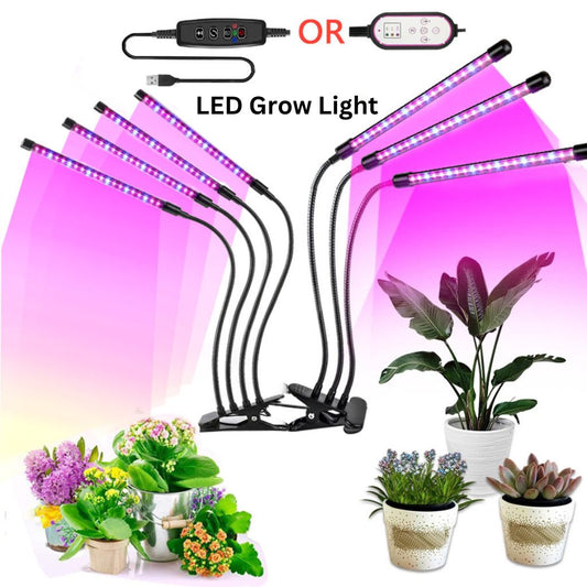 LED Grow Light 2 Tubes 20W