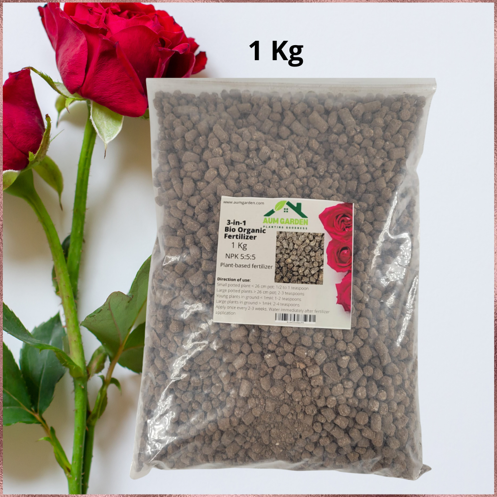 Bio Organic Fertiliser, NPK 5-5-5 Plant-Based Fertilizer for Vegetables and Fruit Trees, 200G