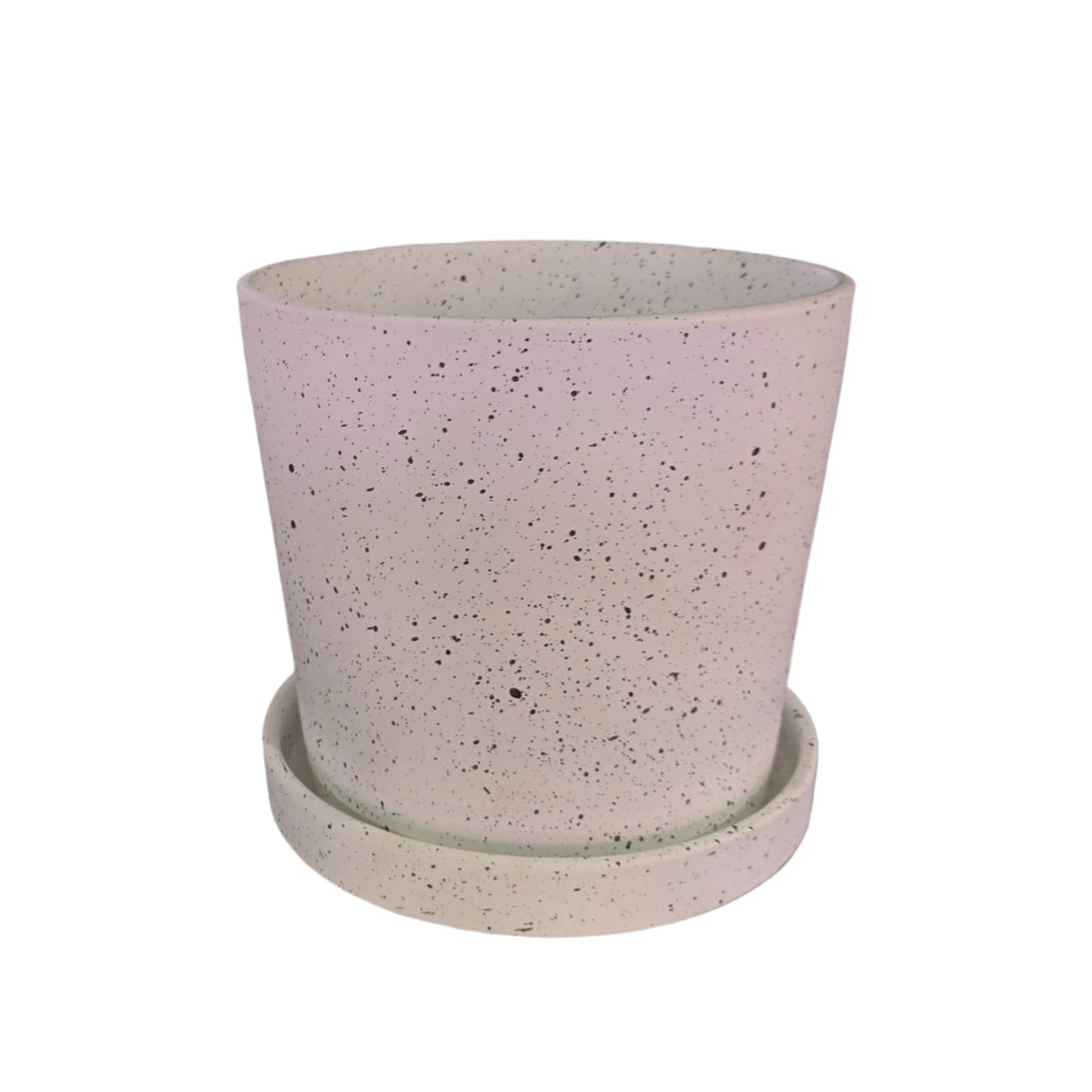 Ceramic Flower Pot (with tray)