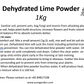 Dehydrated Lime Powder 1kg