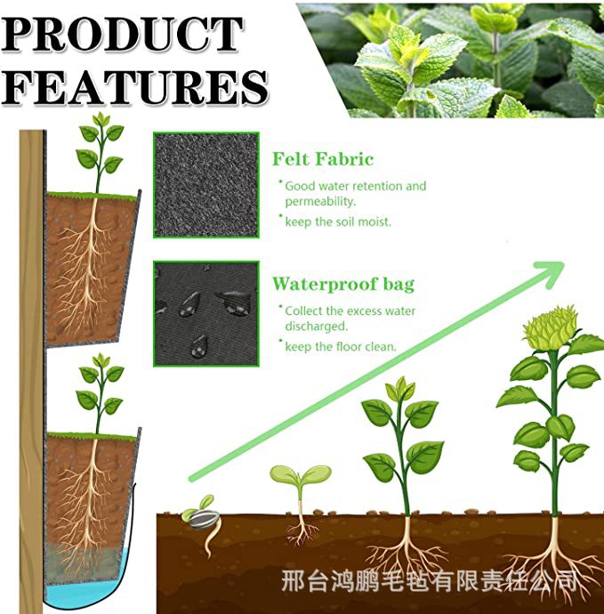 6 tier Grow Bag Felt Bag