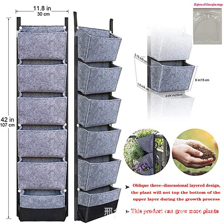 6 tier Grow Bag Felt Bag