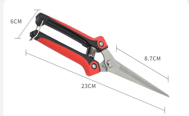 Heavy‑Duty Stainless Steel Pruning Shears – Ergonomic Garden Scissors Our selected shears