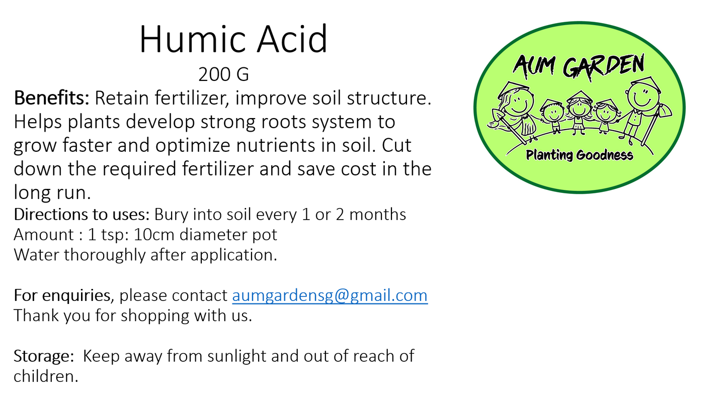 Acid Humic Soi Enhancer 200G