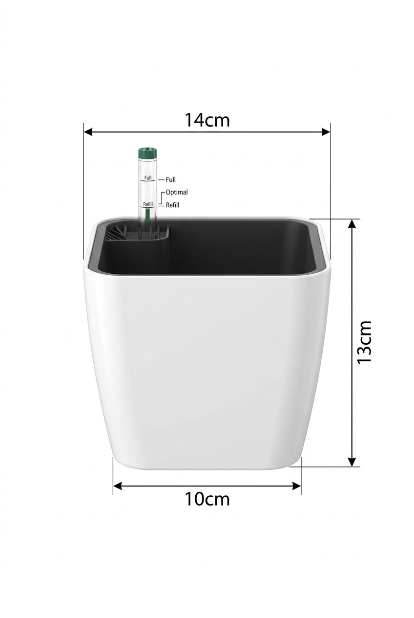 Hydro pot self watering pot