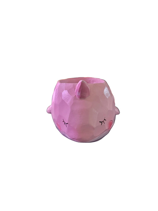 Pink Whale Pot