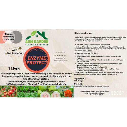 Enzyme Protect - Anti Fungal/Composting Kitchen Scraps/EM