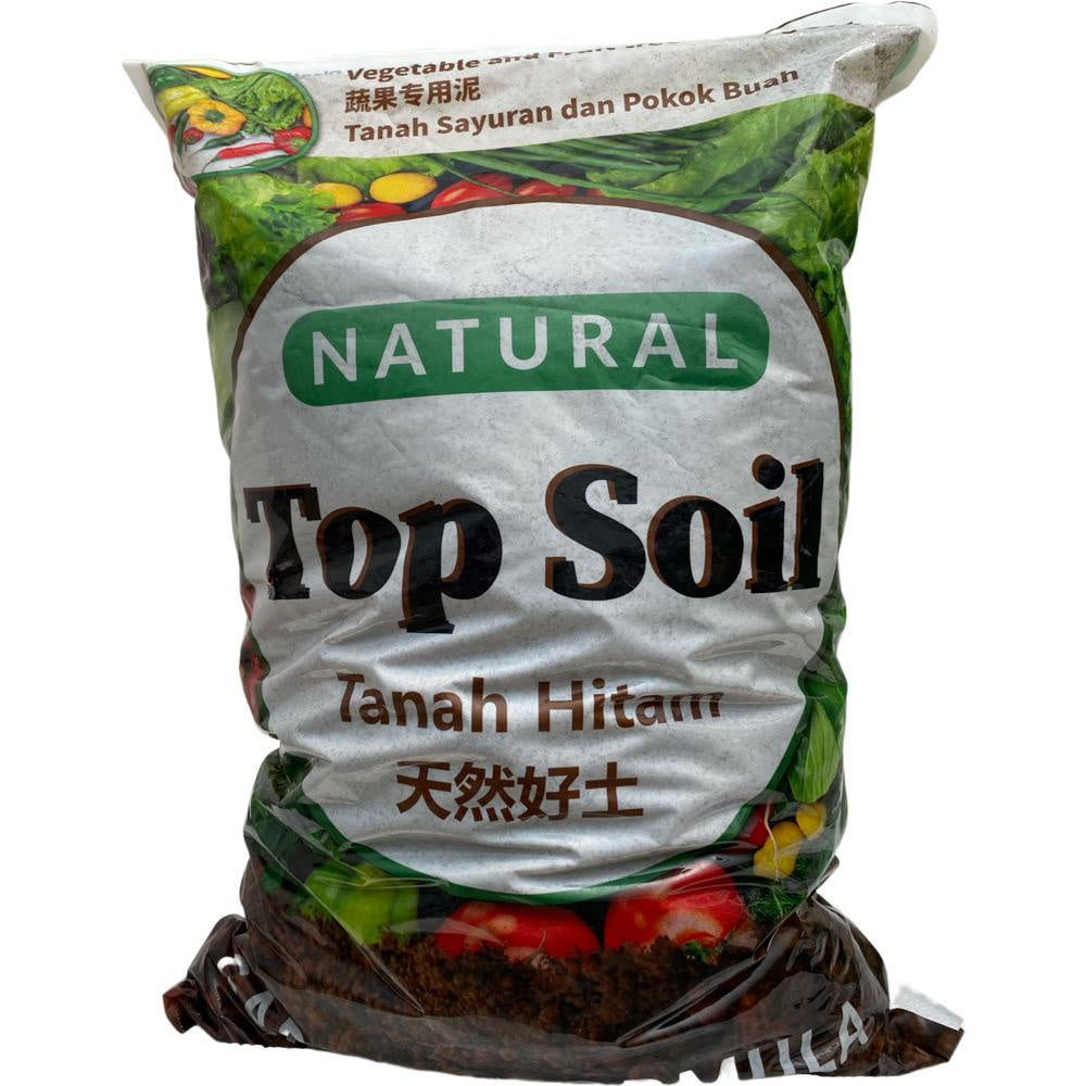 Garden Soil Natural Top Soil 6L Ready Stock